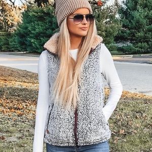 Cozy Sherpa vest